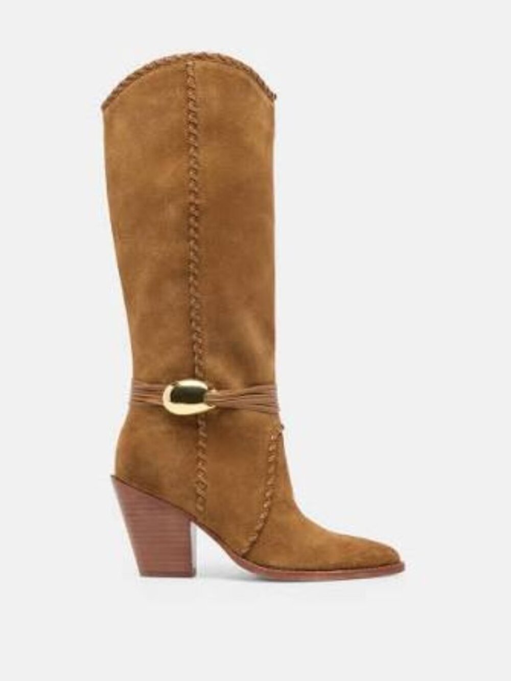 Dolce Vita Jody Suede Boots in Light Brown Size 8